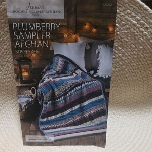 Annie's Plumberry Sampler Crochet Afghan (Stripes 4-6)